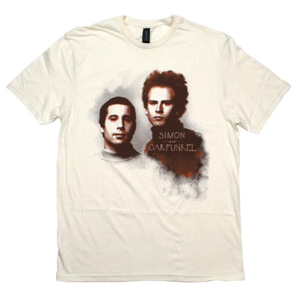 サイモン＆ガーファンクル　Tシャツ Simon & Garfunkel / Portrait Tee (Natural) - サイモン