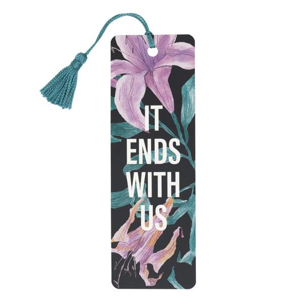 [Out of Print] Colleen Hoover / It Ends with Us Bookmark - コリーン・フーヴァー ブックマーク しおり