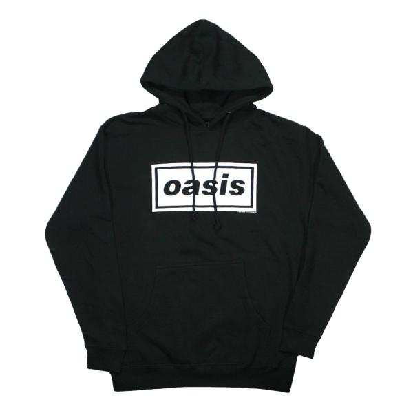 Oasis / Decca Logo Hoodie (Black) - オアシス フード パーカ