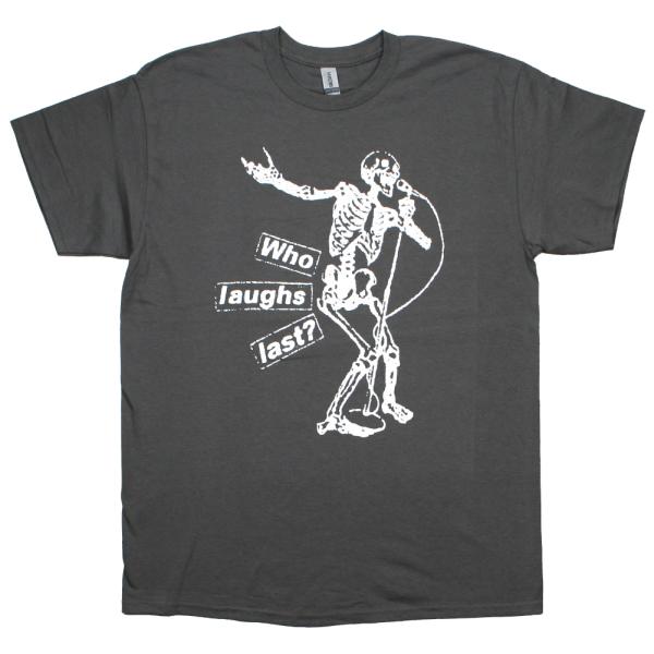 Rage Against The Machine / Who Laughs Last? Tee (Charcoal