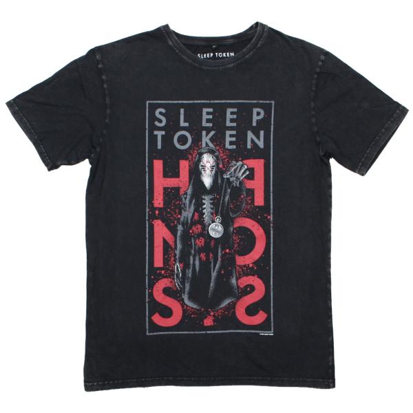 Sleep Token / Hypnosis Stone Wash Tee (Vintage Black) - スリープトークン Tシャツ