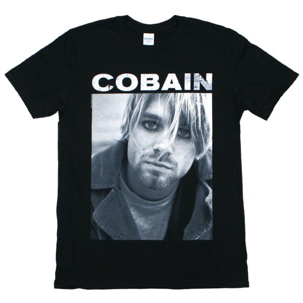 Nirvana / Kurt Cobain Portrait by Martyn Goodacre Tee (Black