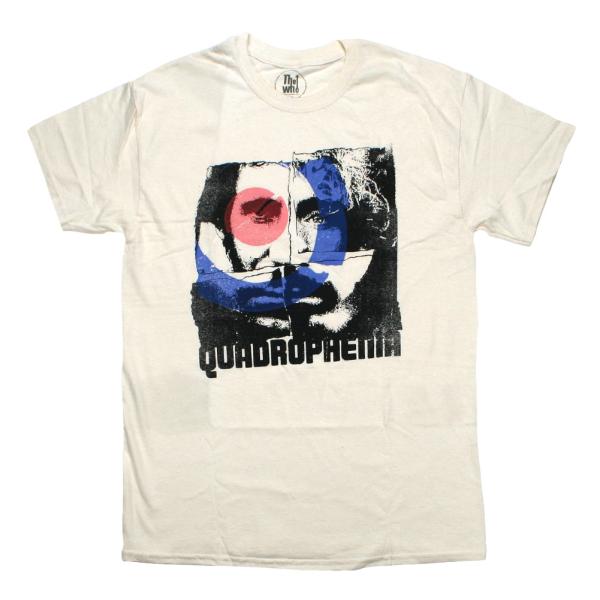 The Who (フー）- Quadrophenia Tシャツ The Who / Quadrophenia Tee 2 (Natural) - ザ・フー Tシャツ
