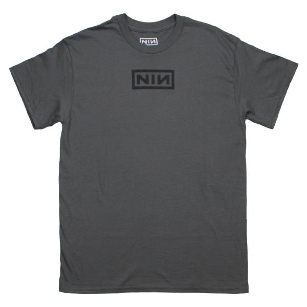 Nine Inch Nails / Classic Logo Tee 7 (Charcoal) - ナイン・インチ