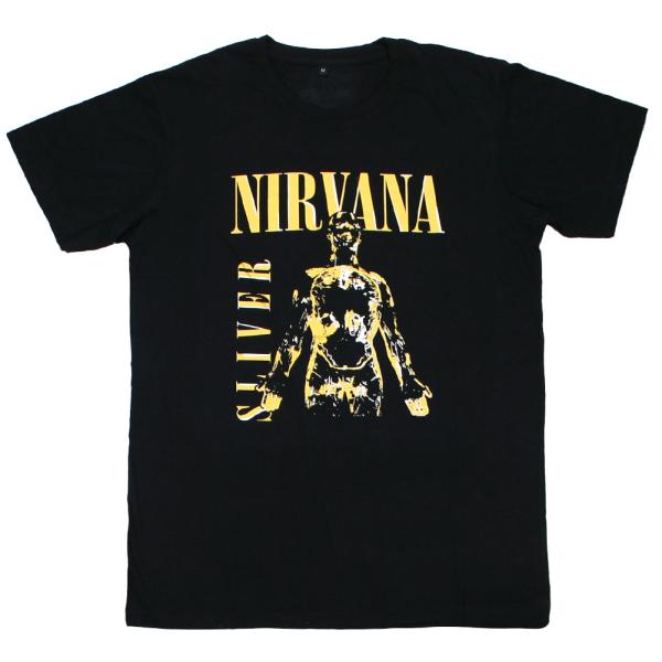 NIRVANA Siliver フェード加工 L/S Tシャツ ニルヴァーナ Nirvana / Sliver Tee 3 (Black) [Premium Carbon] - ニルヴァーナ T