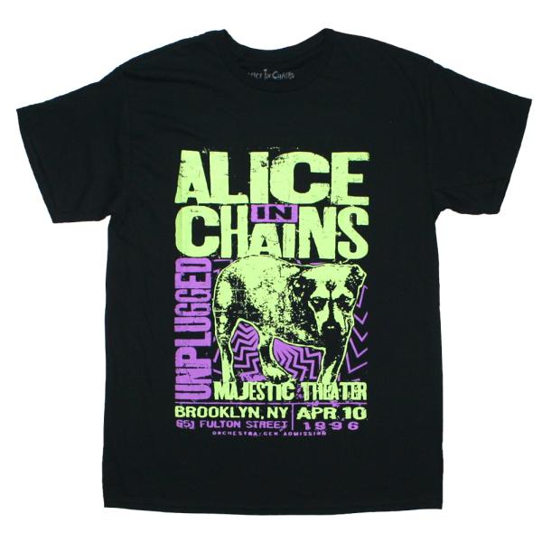 Alice In Chains / MTV Unplugged Tee (Black) - アリス・イン・チェインズ Tシャツ