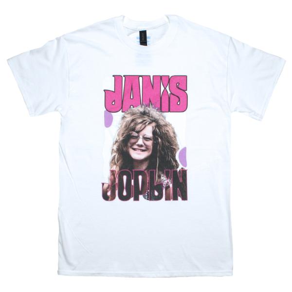 Janis Joplin / At the Chelsea Hotel Tee (White) - ジャニス・ジョプリン Tシャツ
