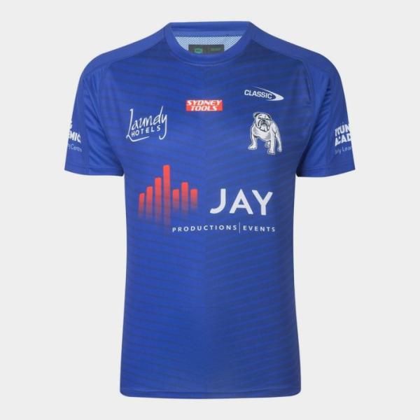 ラグビー NRL カンタベリー ブルドックス ジャージ　ホワイト ラグビー NRL カンタベリー ブルドックス ホーム ジャージ