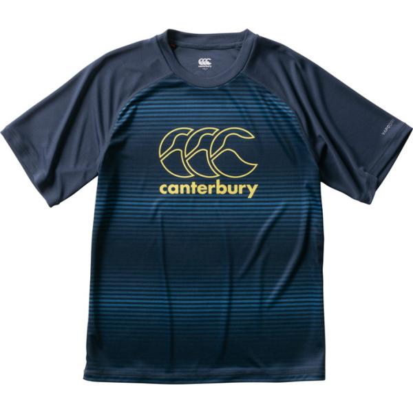 ラグビー カンタベリー トレーニング Tシャツ ネイビー RG30007