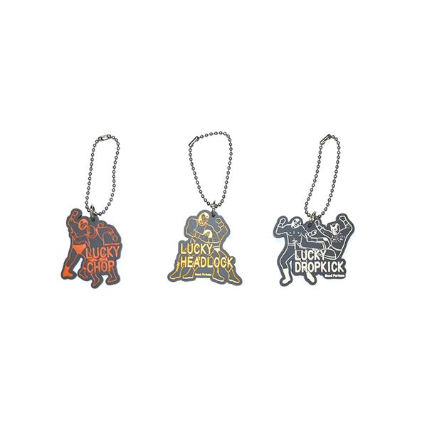 Butler Verner Sails ラッキー プロレス アクリルチャーム キーホルダー 日本製 / バトラーバーナーセイルズ / キーチェーン 鍵 レザー カジュアル プレゼント
