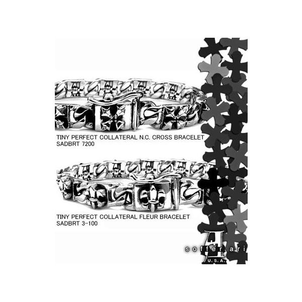 �\�t�@�A�� SofferAri �u���X���b�g TINY PERFECT COLLATERAL N.C. CROSS FLEUR BRACELET �o���O��