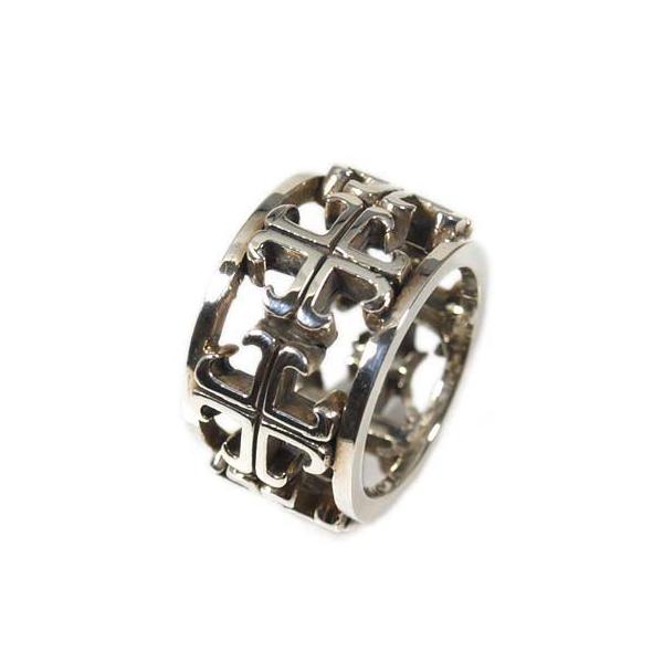 �\�t�@�A�� SofferAri �~�f�B�A�� OG �N���X �C�����B���b�v �����O MEDIUM OG CROSS ENVELOP RING �w��