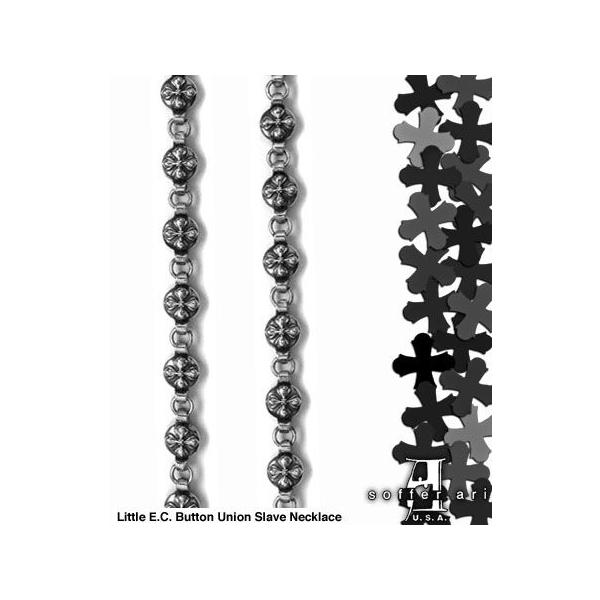 \t@A SofferAri lbNX LITTLE - N.C. E.C. BUTTON UNION SLAVE NECKLACE CHAIN lbNX`F[