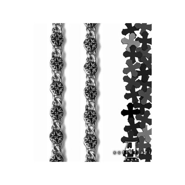 \t@A SofferAri lbNX SMALL N.C. BUTTON UNION SLAVE NECKLACE CHAIN - 24 lbNX`F[