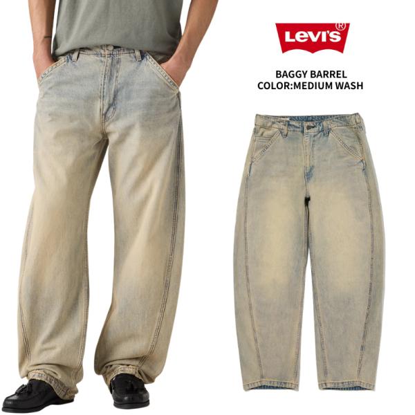 Levi's（リーバイス） Levi's BAGGY BARREL ジーンズ デニム メンズ
