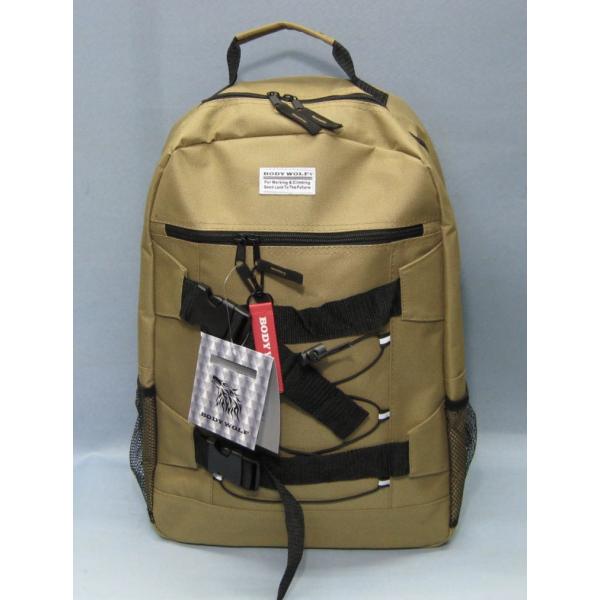 商品名 ●ボディウルフ【カジュアルバックパック】BW-31ベージュ約20リットル●製造販売元： 株式会社イコマ創芸：中国製定価 本体税込価格￥オープン商品サイズ ：[縦]約46cm [横]約32cm [マチ]約15cm容量：約20リットル【...
