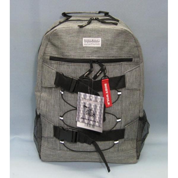 商品名 ●ボディウルフ【カジュアルバックパック】BW-31シャンブレー約20リットル●製造販売元： 株式会社イコマ創芸：中国製定価 本体税込価格￥オープン商品サイズ ：[縦]約46cm [横]約32cm [マチ]約15cm容量：約20リット...