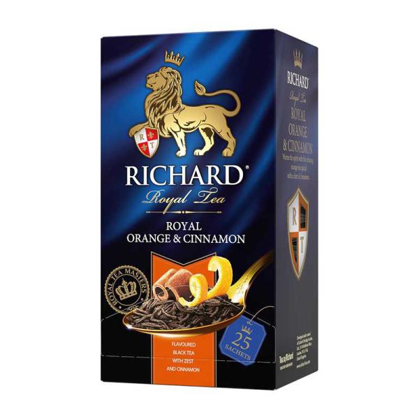 RICHARD  ティーバッグ 「ロイヤル・オレンジ＆シナモン」 Orange & Cinnamon  (個包装 25枚) フレーバード