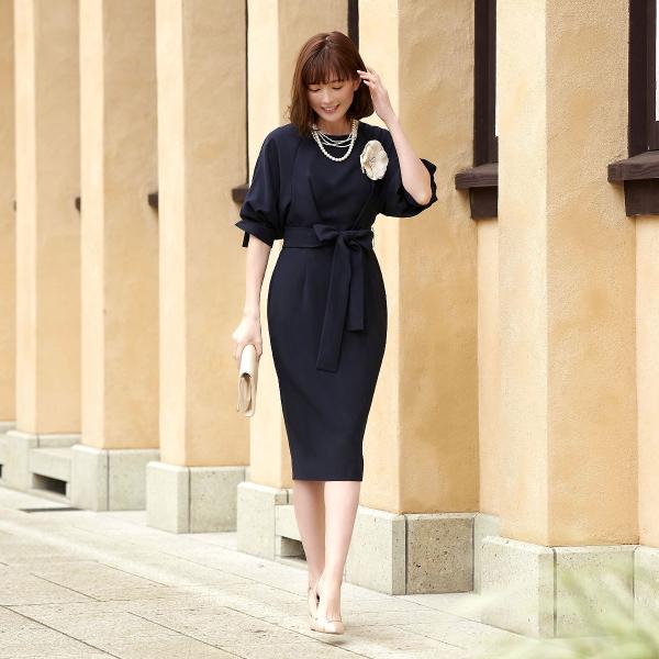 ワンピース レディース きれいめ 上品 おしゃれ オフィスカジュアル 50代 40代 30代 かわいい 春秋冬 通勤 大きいサイズ 結婚式 七五三 披露宴 パーティードレス Buyee Buyee Japanese Proxy Service Buy From Japan Bot Online