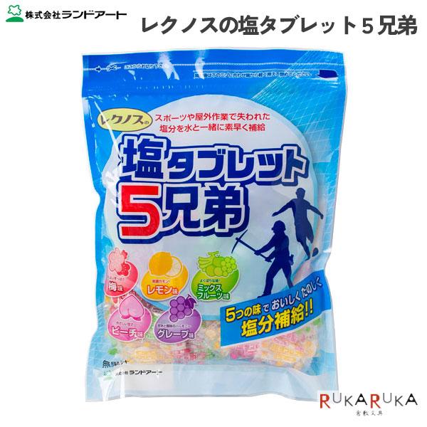 レクノスの塩タブレット５兄弟ハイビスカス 236-800-5300 ランドアート 熱中症対策 スポーツ レジャー ブドウ糖