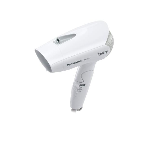 パナソニック ヘアドライヤー マイナスイオン コンパクト 軽量 (ionity イオニティ) 中古 EH-NE18 1200W ターボ 温風 冷風 ホワイト (2017~2020年製)◇778f23