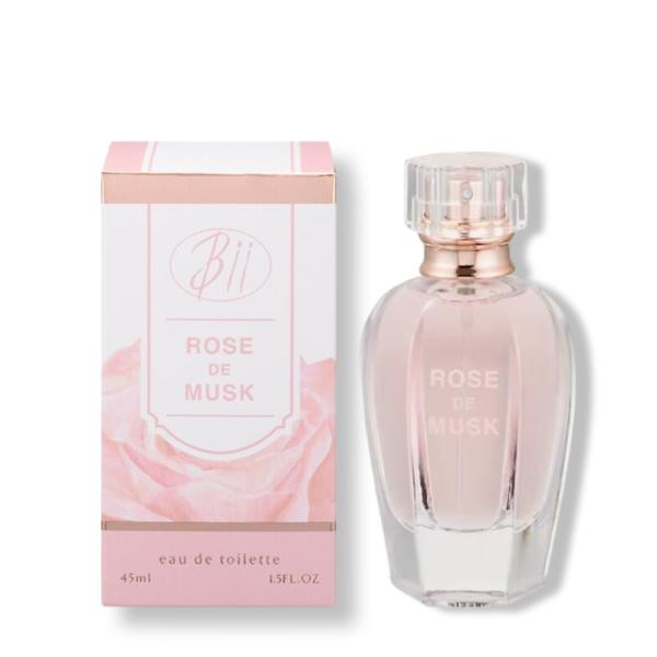 BII(ビーアイアイ) オードトワレ ローズドムスク45ｍｌ 香水 安い プチプラ香水 フローラル系 可愛い ムスクローズ プレゼント 学生 大人