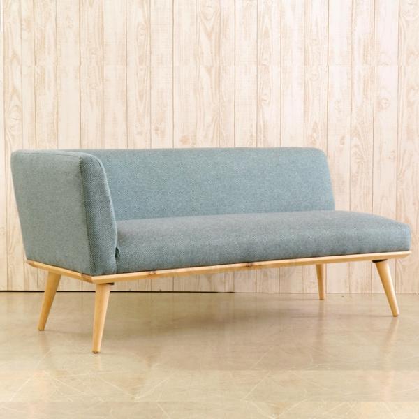 モダン おしゃれ カウチソファ グレー ファブリック グレー グレー コンパクト ブルー 北欧 Rumo Sg おしゃれ家具 インテリア 北欧 R