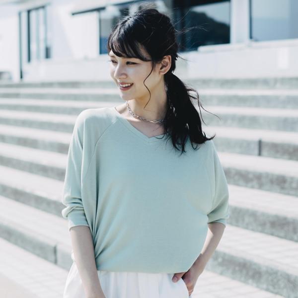 サマーニット ブラウジング ドルマンスリーブ ｖネック リブ 白 黒 7分袖 トップス 春夏 レディース M L ゆうメール便配送10 代引不可 Buyee Buyee Japanese Proxy Service Buy From Japan Bot Online