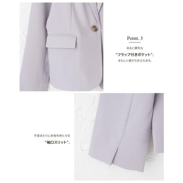 テーラードジャケット レディース ジャージ素材 ブラック ホワイト ネイビー アイスグレー M L Buyee Buyee Japanese Proxy Service Buy From Japan Bot Online