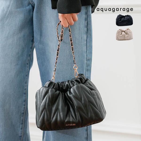 aquagarage（アクアガレージ） チェーンミニショルダーバッグ