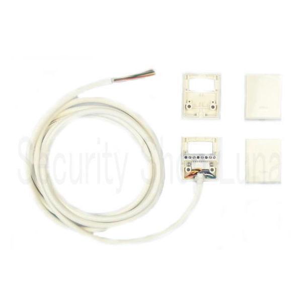 MIWA 面付型通電金具 TEM-8 白（WH) or ブラウン（BR