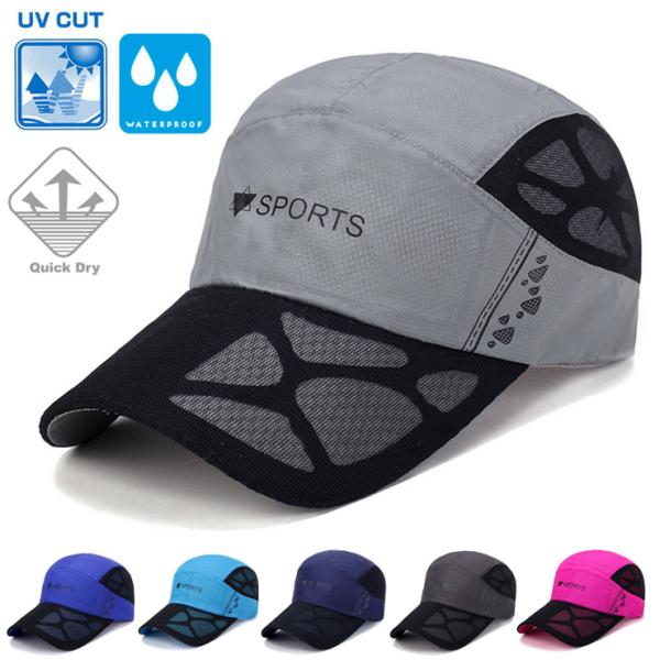 BLOCK DESIGN　2　ランニング　メッシュ キャップ　帽子　速乾　通気性 メンズ　レディース【商品情報】◎人気のBLOCK DESIGNシリーズ夏生地バージョンが新登場！◎ポリエステル素材の速乾性キャップ。◆薄地でキャップ全体がメッ...