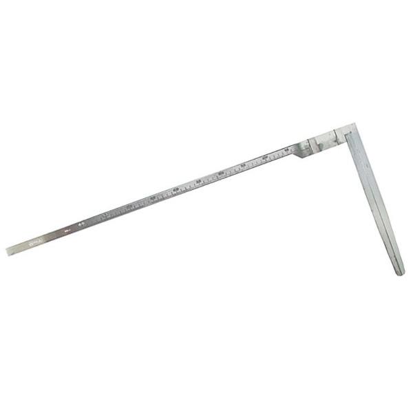 シンワ測定 曲尺 材木尺 ステン 表2mm・裏1mm目盛 60cm 63541