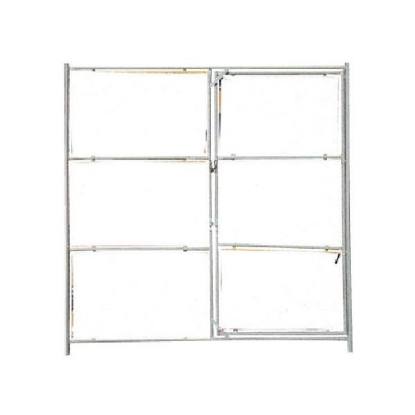 扉付き 白フェンス１式  様々な用途に使えます きフェンス  柱  金具ビス袋入 扉付き 白フェンス1式 様々な用途に使えます きフェンス 柱 金具