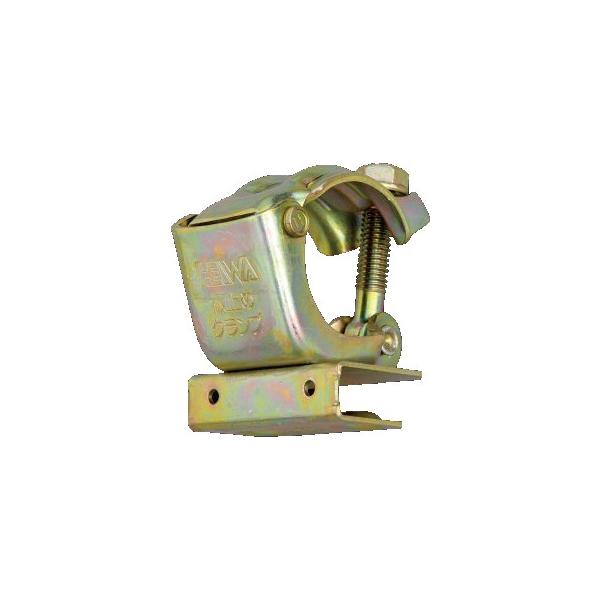 クランプ部：φ42.7/φ48.6兼用釘穴径：φ5mm板厚12mmまで対応。【※注 実際の商品仕様とは若干異なる場合があります,ご注意ください!】