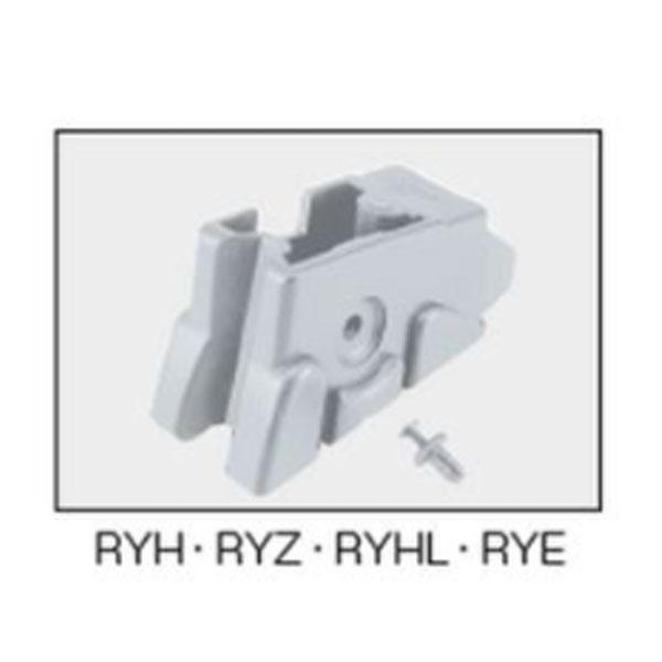 脚立交換部品 RYH／RYZ／RYHL／RYE用滑り止めキャップ（支柱端具） 左 21023 長谷川工業　法人宛限定