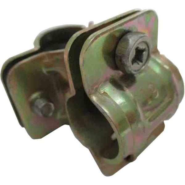 プラスドライバー1本で緊結可能。クランプ部：φ19.1+φ19.1【※注 実際の商品仕様とは若干異なる場合があります,ご注意ください!】