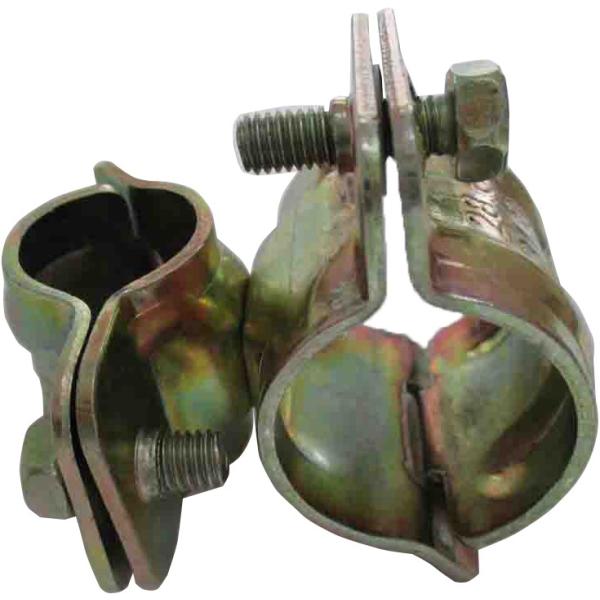 プラスドライバー1本で緊結可能。クランプ部：φ19.1+φ31.8(φ28.4兼用)【※注 実際の商品仕様とは若干異なる場合があります,ご注意ください!】