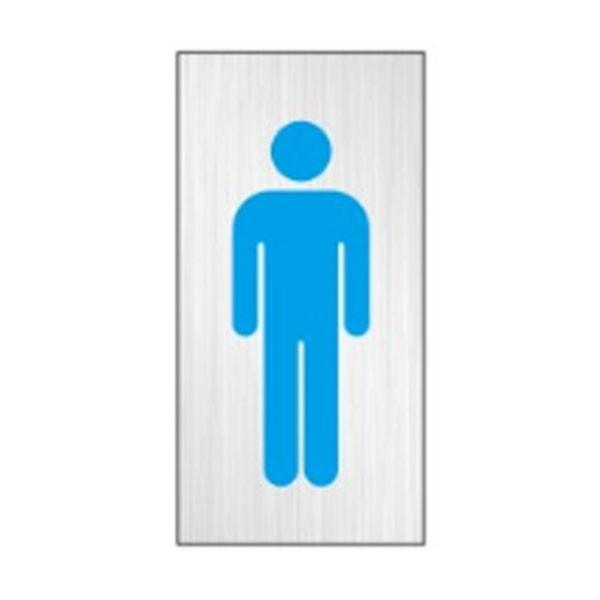 室内標識 男子トイレ（ピクトサイン大） 180×80×2 トイレ表示