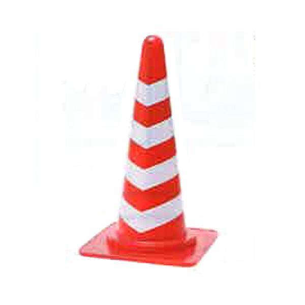 スーパースコッチコーン 4段貼り 700mm 赤 PSS-R4 プラ和歌山 カラー