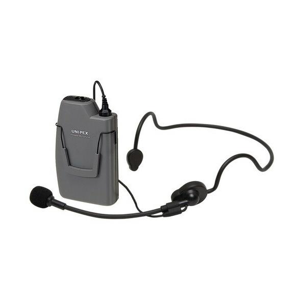 UNIPEX ワイヤレスヘッドセット WM-8131 UNI-PEX 800MHZ帯ヘッドセット型ワイヤレスマイクロホン WM-8131