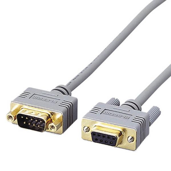 エレコム RS-232C延長ケーブル D-Sub9ピンメス - D-Sub9ピンオス 1.5m C232N-E9