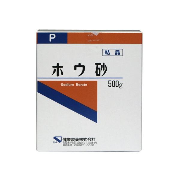 健栄製薬 【スライム作り】ホウ砂(結晶) P 500g