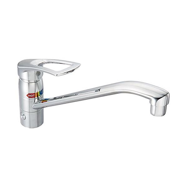 れぴ カクダイ シングルレバー混合栓(分水孔つき) 117-054 : ショップ