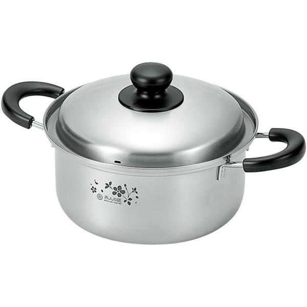 燕人の匠 桜吟 両手鍋 20cm ETS-500 : ショップ ルーン - 通販 - Yahoo