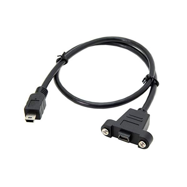 ◆ 当店は紙での領収書の発行は行っておりません◆ 初期不良は、1週間以内にご連絡下さい。それ以降の対応は出来ませんので、ご注意下さい。◆ 初期不良以外の故障は、メーカーにお問合せ下さい。【商品概要】パネルマウントタイプ ミニ USB 5ピン...