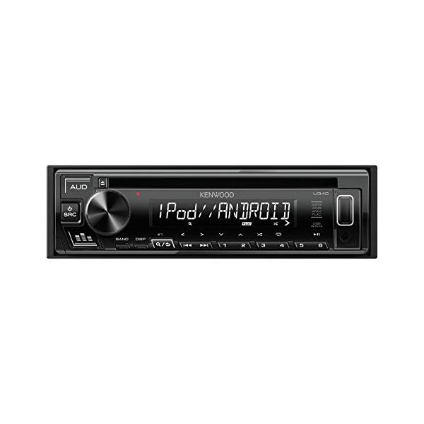 ケンウッド 1DINオーディオデッキ U340W KENWOOD U340W/U340L（生産完了品） | ディスプレイオーディオ / カー