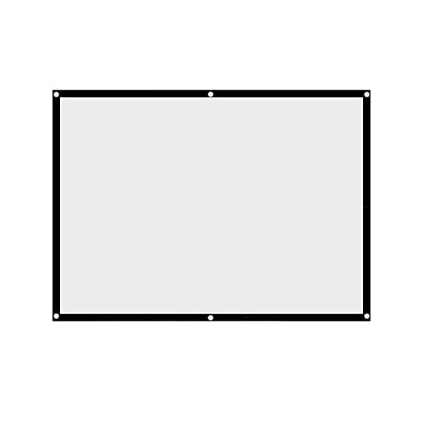 【商品概要】【吊り下げデザイン】黒い縁取りと吊り下げ穴で設計され、通常は壁に掛けられたり、枠に縛られたりします。8個の接着剤および8個のフックが付属しています。 プロジェクタースクリーンはフック、テープで壁に貼ったり、庭園に取り付けたりする...