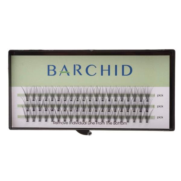 BARCHID 超極細まつげエクステ太さ0.10mm Cカール フレア セルフ用 素材 10本束12mm マツエク