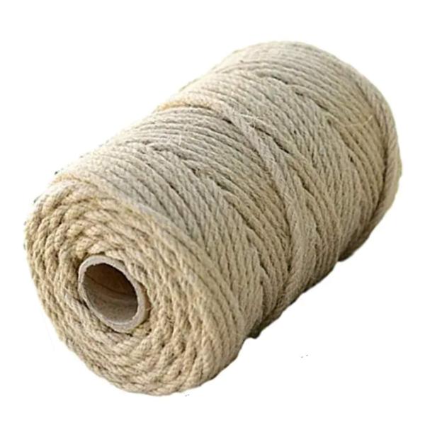 ◆ 当店は紙での領収書の発行は行っておりません◆ 初期不良は、1週間以内にご連絡下さい。それ以降の対応は出来ませんので、ご注意下さい。◆ 初期不良以外の故障は、メーカーにお問合せ下さい。【商品概要】麻100% 太さ(約)4mm 長さ100メ...